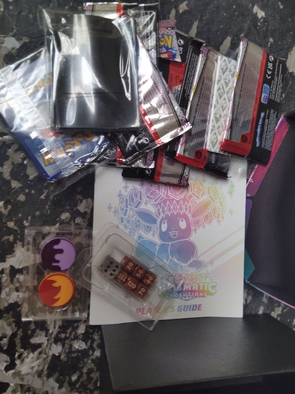Photo 3 of Pokemon TCG: Scarlet & Violet Prismatic Evolutions Elite Trainer Box