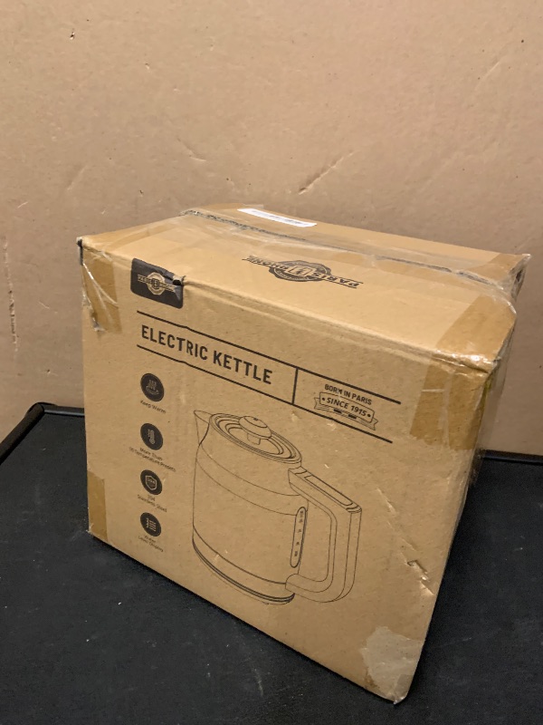 Photo 1 of Electric Kettle with Temperature Control, 1.7L 1500W Stainless Steel Tea Kettle, 13 Preset Temperatures, LED Display, Keep Warm 2 Hours, Strix Thermostat, BPA Free Hot Water Boiler for Tea & Coffee