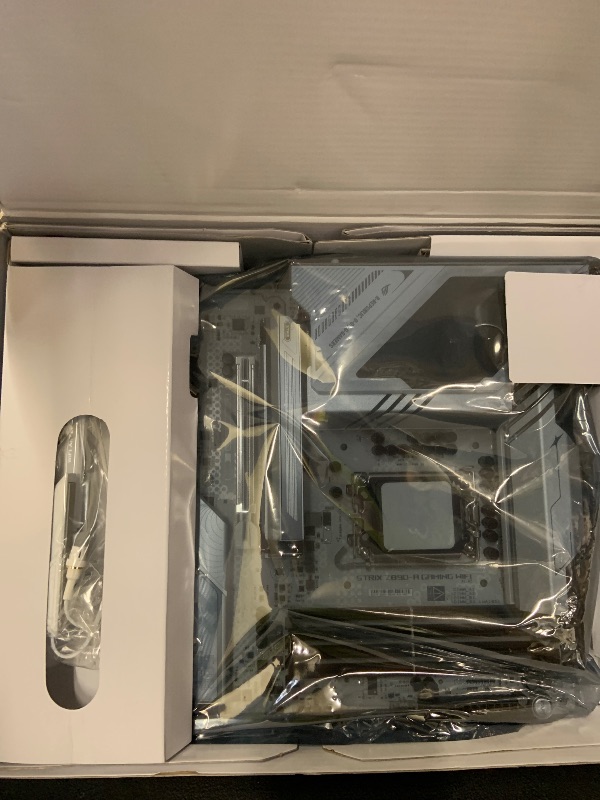 Photo 1 of ASUS ROG STRIX Z890-A GAMING WIFI Z890 LGA 1851 ATX motherboard, Intel® Core™ Ultra Series 2 Ready, Advanced AI PC-ready, 16+2+1+2 stages, DDR5, WiFi 7, 2.5G, 5x M.2, Thunderbolt™ 4, USB Type-C, AI OC