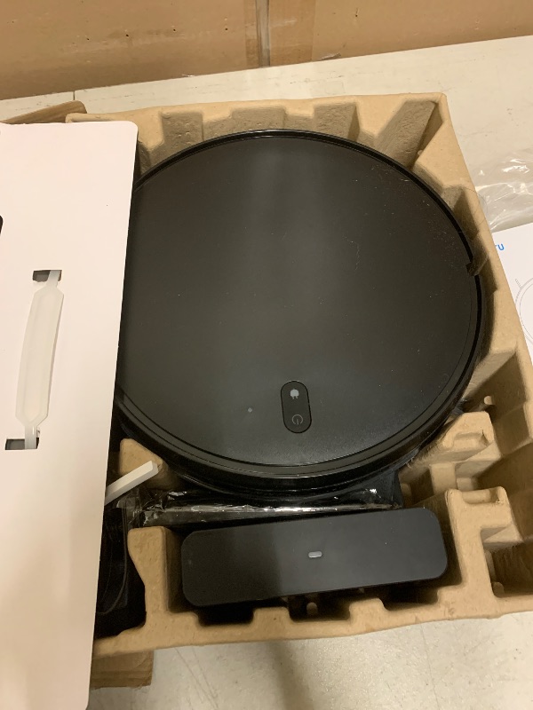 Photo 1 of Thamtu Robot Vacuum Cleaner, Super Thin, Powerful Suction Vacuum Robot, Self-Charging Robotic Vacuum Cleaner, Cleans Hard Floors to Low-Pile Carpets, Black