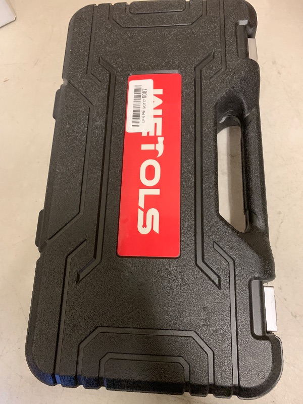Photo 1 of WETOLS 17" Rivet Nut Tool, Hand Rivet Tool Kit with 11 Metric & SAE Mandrels M3 M4 M5 M6 M8 M10 M12, 10-24, 1/4-20, 5/16-18, 3/8-16, 110pcs Rivnuts, Sturdy Case Packed, Auto Release Nut Design, WE-896