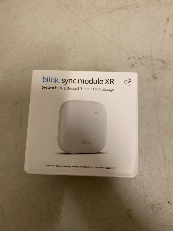Photo 1 of Blink Sync Module XR — System hub for all Blink devices, go up to 400 feet from your home with extended range for Outdoor 4