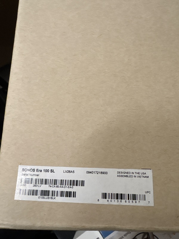 Photo 1 of Sonos Era100SL