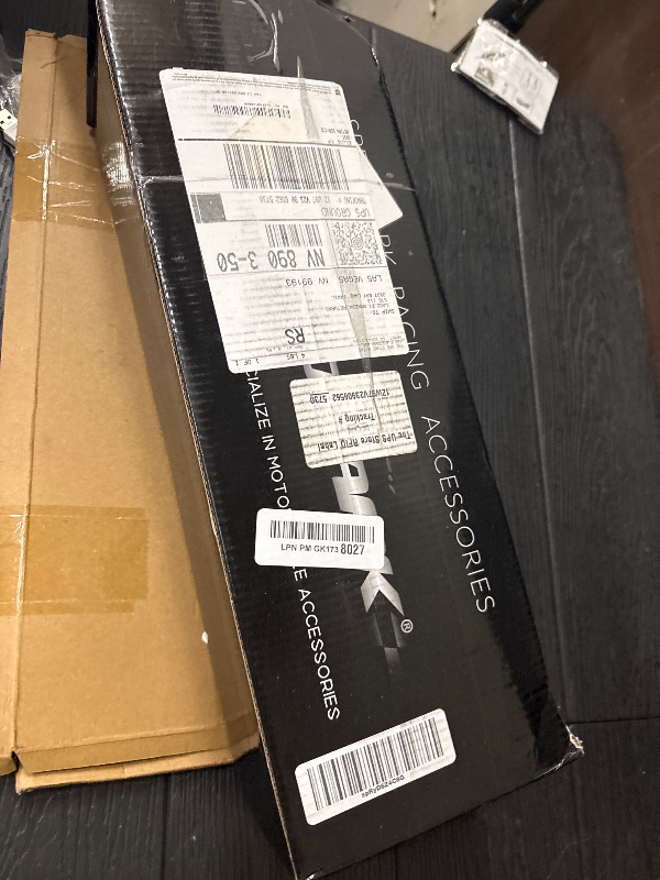Photo 1 of Exhaust Muffler 1.5-2"Inlet with Removable DB Killer for Street/Sport Motorcycles and Scooters with 38,51mm Diameter Exhaust Pipes(Matt black)