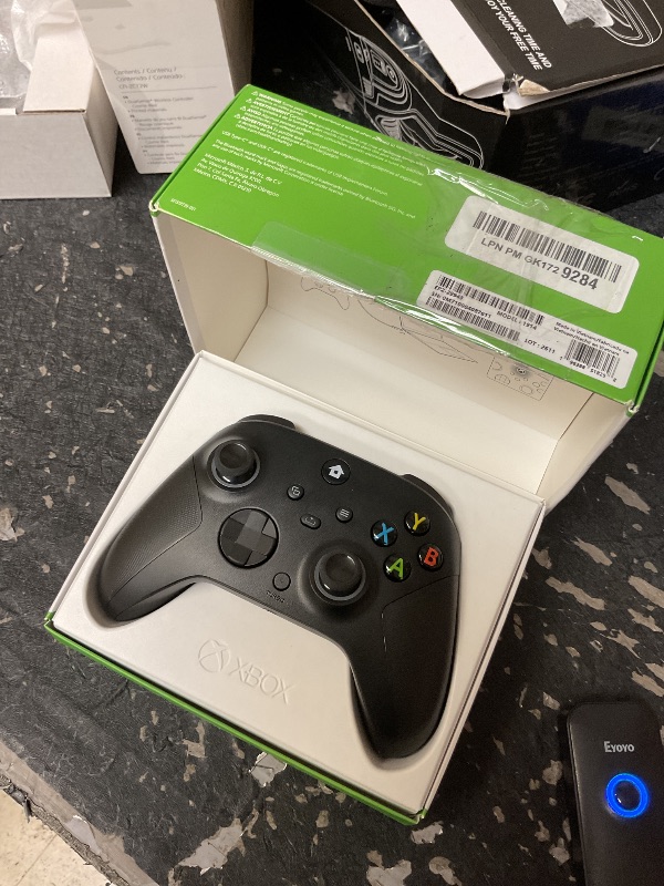 Photo 1 of KNOCK OFF XBOX Wireless Gaming Controller + USB-C Cable | Carbon Black | Console, PC, & Cloud Devices | Textured Grip | Wireless, Bluetooth, USB-C Connectivity