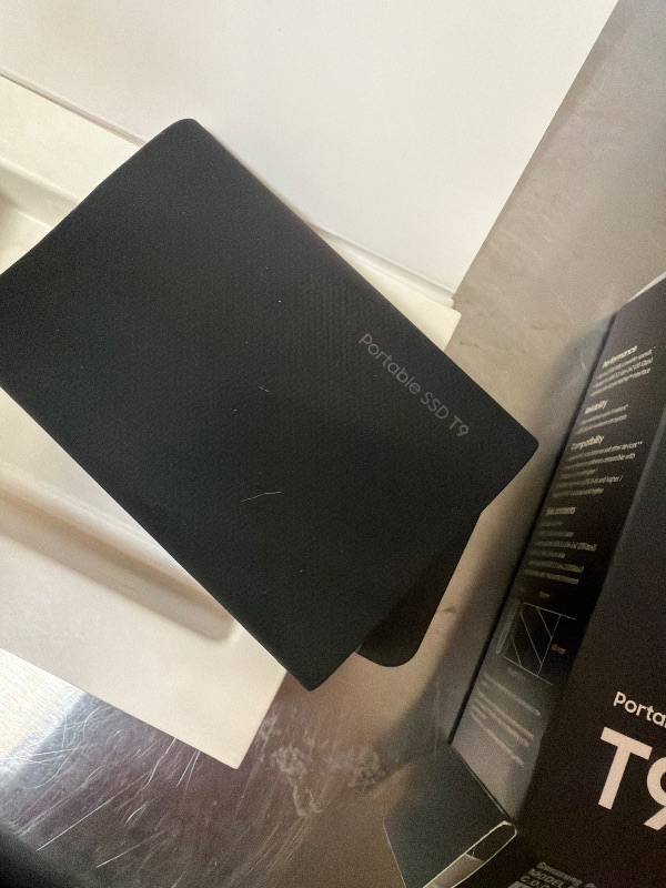 View 4 of Samsung T9 Portable SSD 2TB, USB 3.2 Gen 2x2 External SSD, Up to 2,000 MB/s