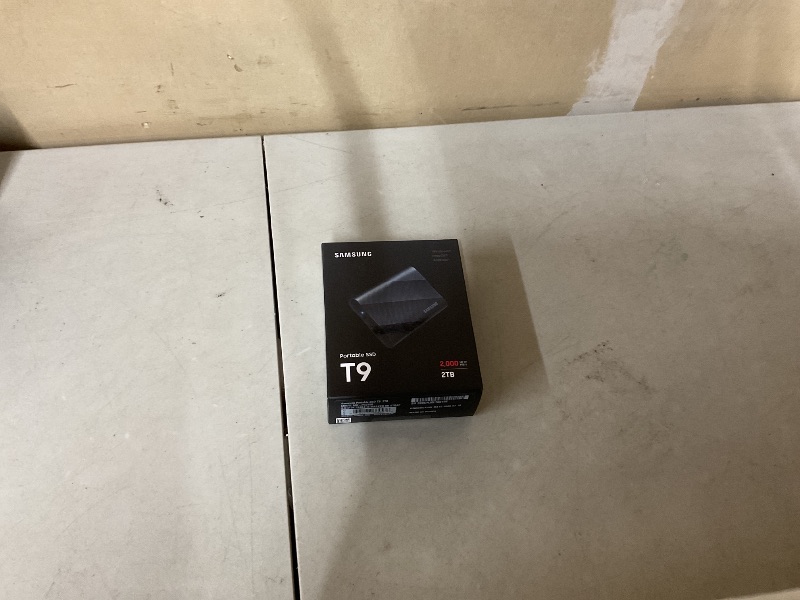 View 2 of Samsung T9 Portable SSD 2TB, USB 3.2 Gen 2x2 External SSD, Up to 2,000 MB/s