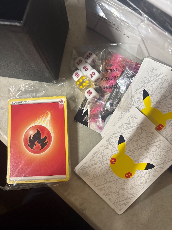Photo 1 of Pokemon 25th Anniversary Celebrations Elite Trainer Box