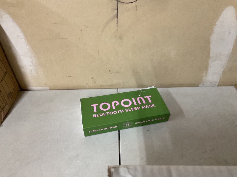 Photo 1 of TOPOINT Sleep Mask with Bluetooth 5.4 Headphones