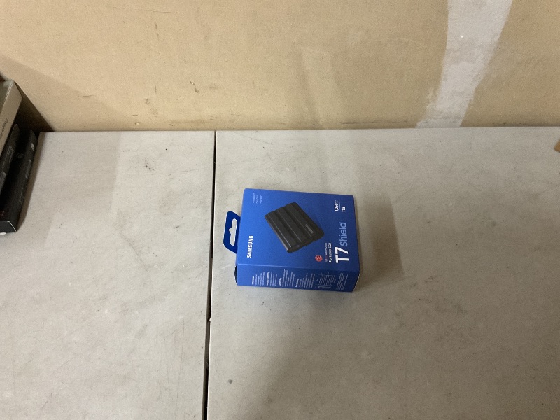 Photo 1 of Samsung T7 Shield Portable SSD 1TB, USB 3.2 Gen 2, Up to 1,050 MB/s