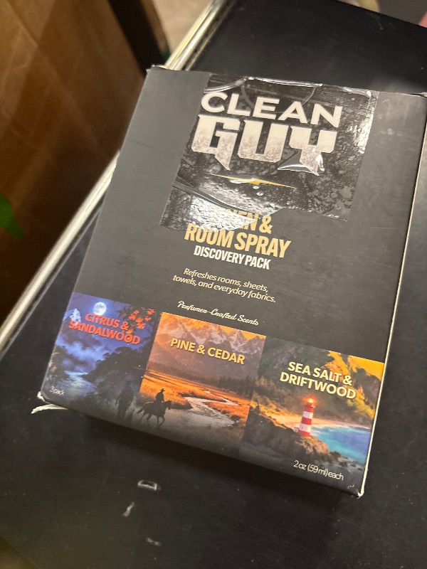 Photo 1 of Clean Guy Room Spray Discovery Pack - 3 Pack
