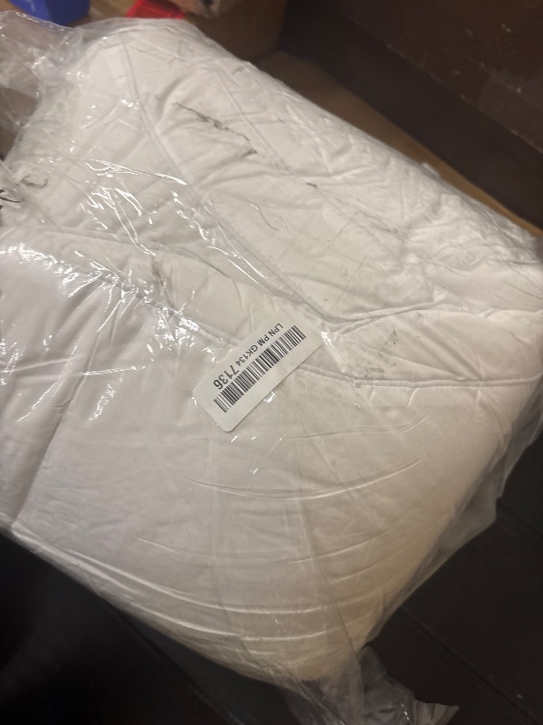 Photo 1 of CHOKIT Queen Mattress Topper - White