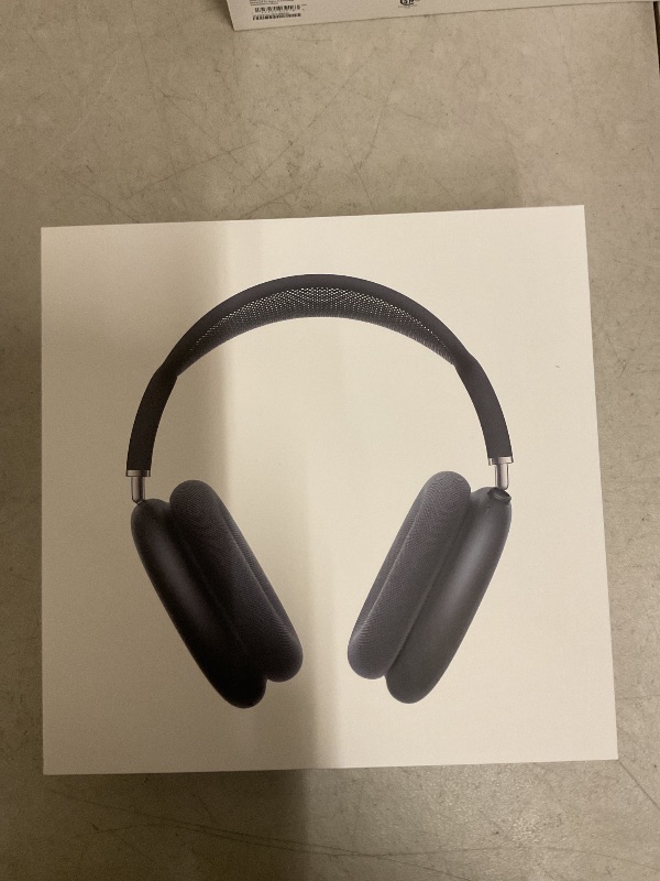 Photo 1 of Apple AirPods Max Wireless Over-Ear Headphones, Pro-Level Active Noise Cancellation, Transparency Mode, Personalized Spatial Audio, USB-C Charging, Bluetooth Headphones for iPhone - Midnight