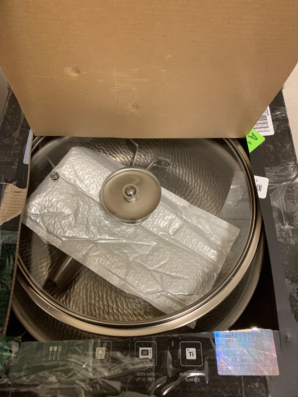 Photo 1 of Plateful Titanium Fry Pan - 12 Inch, No Coating
