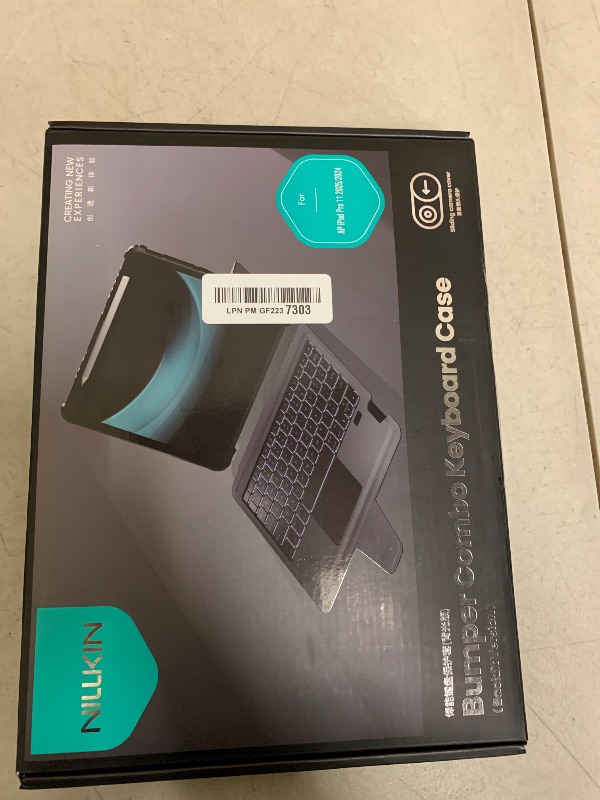 Photo 1 of Nillkin Rugged Keyboard Case with Trackpad for iPad Pro 11" (M5/M4)
