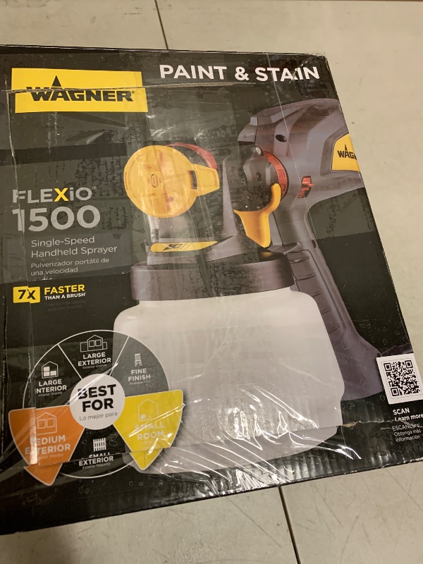 Photo 1 of Wagner FLEXiO 1500 HVLP Paint Sprayer