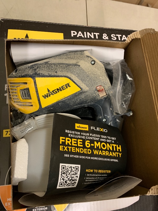 Photo 1 of Wagner FLEXiO 1500 HVLP Paint Sprayer