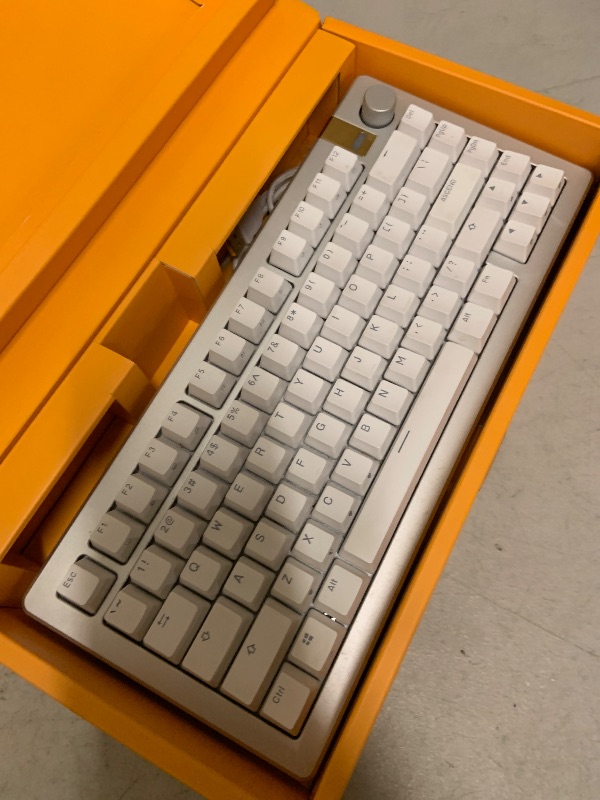 Photo 1 of GLORIOUS Gaming - GMMK 3 PRO HE: Wireless Gaming Keyboard Rapid Trigger, Hall Effect, Aluminum Body, 8K Polling Rate, Hotswap MX & Magnetic Switches, Adjustable Actuation, ANSI 75% Tenkeyless (Black)