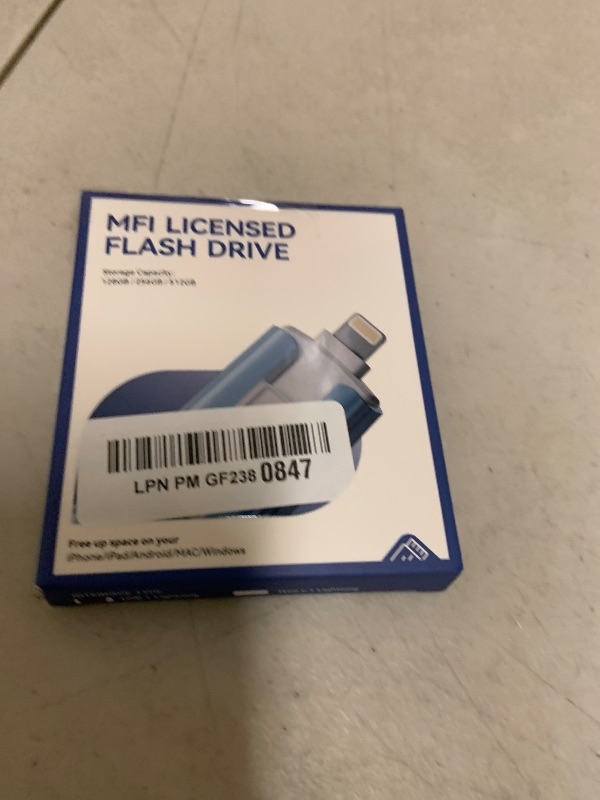 View 2 of SUDEHO MFi Certified 256GB Flash Drive for iPhone