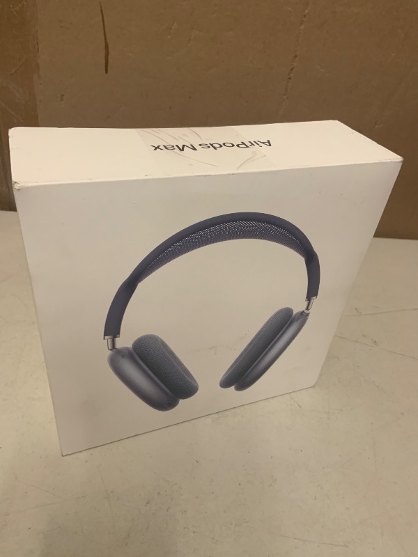 Photo 1 of Apple AirPods Max 2 Wireless Over-Ear Headphones, Active Noise Cancellation, Adaptive Audio, Personalized Spatial Audio, Live Translation, Bluetooth Headphones for iPhone – Blue