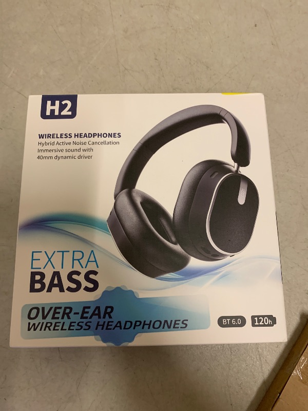 View 2 of MMWOWARTS Hybrid Active Noise Cancelling Bluetooth Headphones