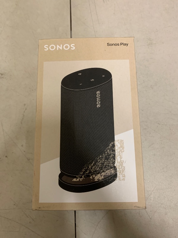 Photo 1 of Sonos Play Portable Bluetooth Speaker - Black