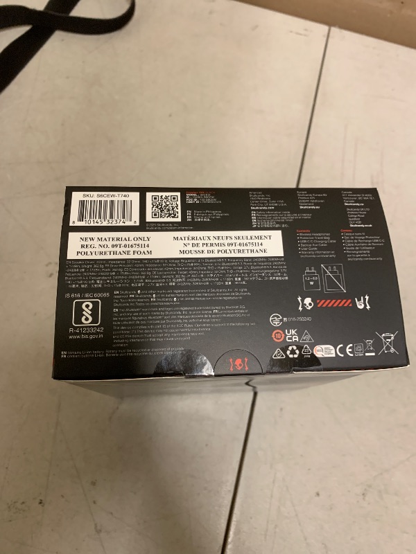 View 3 of Skullcandy Crusher 720 Wireless Sensory Bass Headphones - True Black