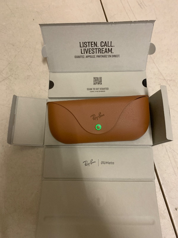 Photo 1 of Ray-Ban Meta (Gen 1), Wayfarer, Matte Black | Smart AI Glasses for Men, Women — 12 MP Ultra-Wide Camera, Open-Ear Audio, Video Recording, Bluetooth — Transitions® Graphite Green Lenses — Sunglasses