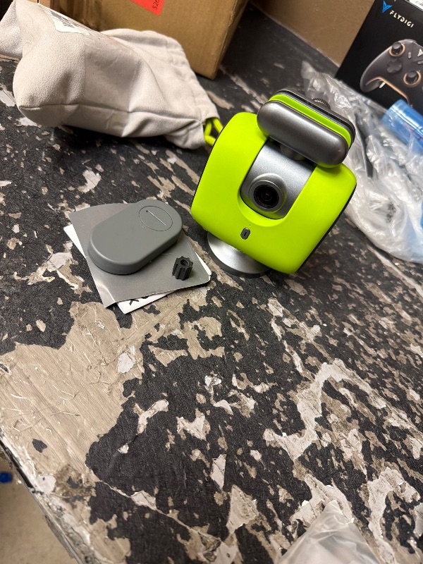 Photo 1 of XbotGo Chameleon AI Auto Sports Action Camera - 4K 60FPS Soccer Camera and Basketball Tracking Camera for Team Sports, Live Streaming, No Subscription, Works with iOS & Android (Lemon Green)