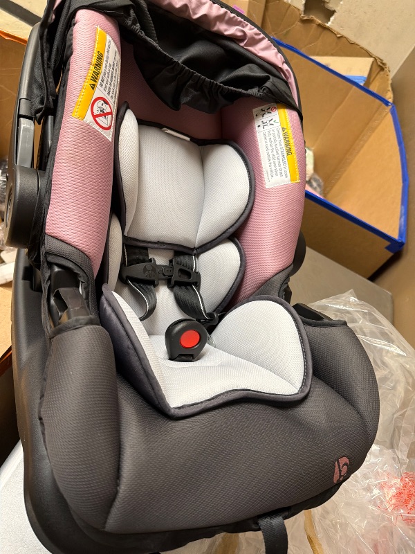 View 3 of Baby Trend Cover  Car Seat pink