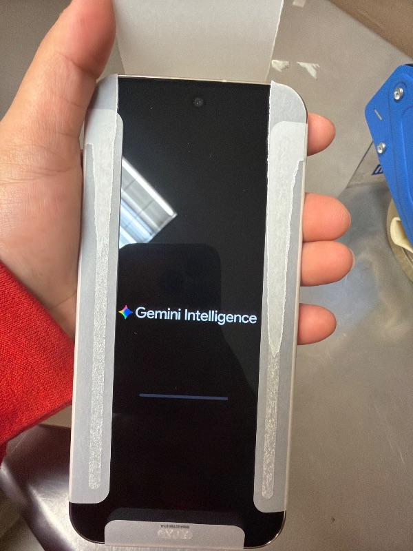 View 4 of OPENED FOR PICTURES………Google Pixel 11 Pro XL - Unlocked Smartphone, Gemini - 512 GB - Olive