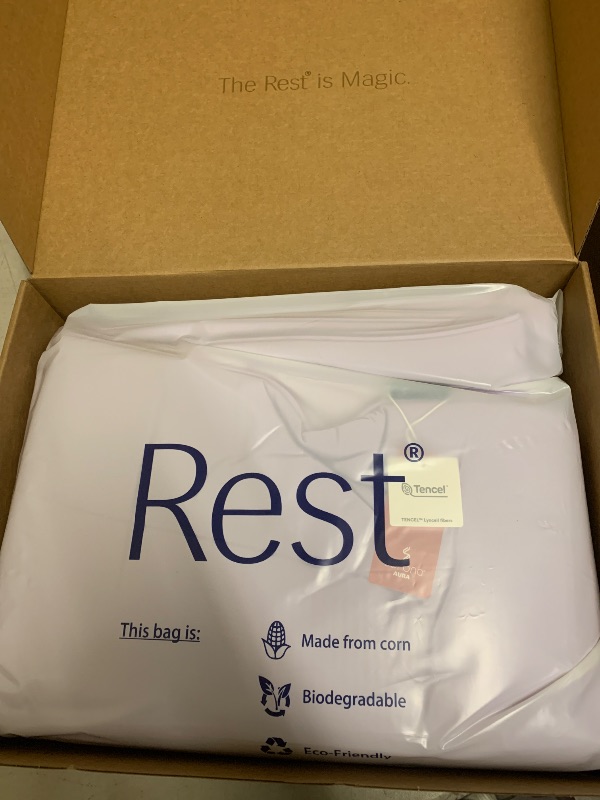 Photo 1 of REST® Evercool® Cooling Comforter, Full/Queen, Blanket for Hot Sleepers, All Season Bedding to Keep Cool for Night Sweats, Breathable Lightweight Blanket, 90"x90" Inches, Lavender Breeze