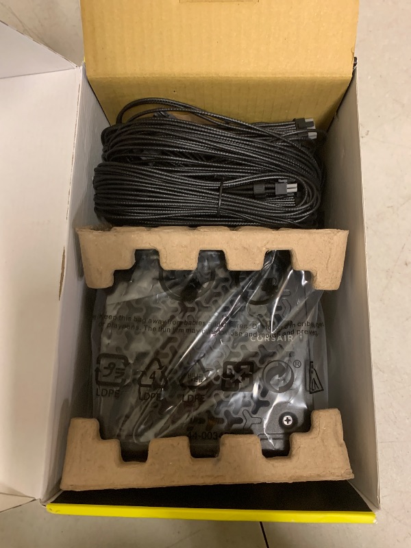 Photo 1 of CORSAIR RM850e (2025) Fully Modular Low-Noise ATX Power Supply with 12V-2x6 Cable – ATX 3.1 & PCIe 5.1 Compliant, Cybenetics Gold Efficiency, 105°C-Rated Capacitors, Modern Standby Mode – Black