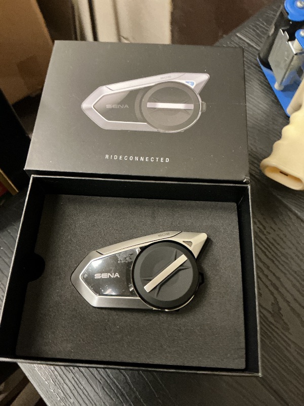 Photo 1 of Sena 50S Motorcycle Jog Dial Communication Bluetooth Headset w/Sound by Harman Kardon Integrated Mesh Intercom System Premium Microphone & Speakers