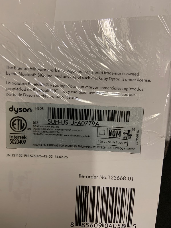 Photo 1 of Dyson Airwrap i.d. Multi-Styler, Allure Winner, Bluetooth Connected, No Heat Damage, 6-in-1 Versatility, Intelligent Hair Styler
