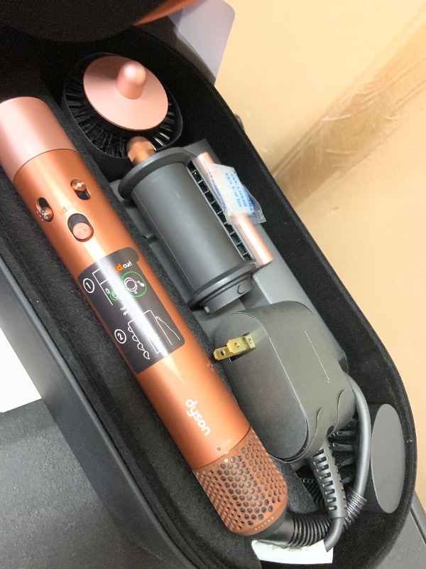 Photo 1 of Dyson Airwrap i.d. Multi-Styler, Allure Winner, Bluetooth Connected, No Heat Damage, 6-in-1 Versatility, Intelligent Hair Styler