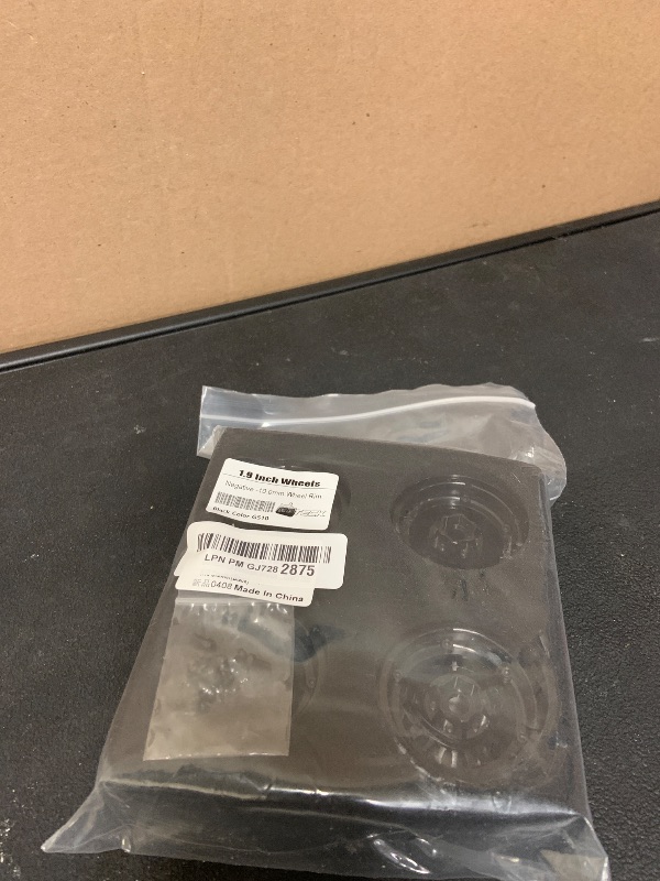 Photo 1 of GOTECK RC Rims 1.9 Inch Beadlock Wheel Negative Offset -10mm CNC Aluminum Wheel Rim Wheel Hub 4pcs-Set for Axial SCX10 Pro TRX4 VS4-10 Gen8 RC4WD 1/10 RC Crawler Car