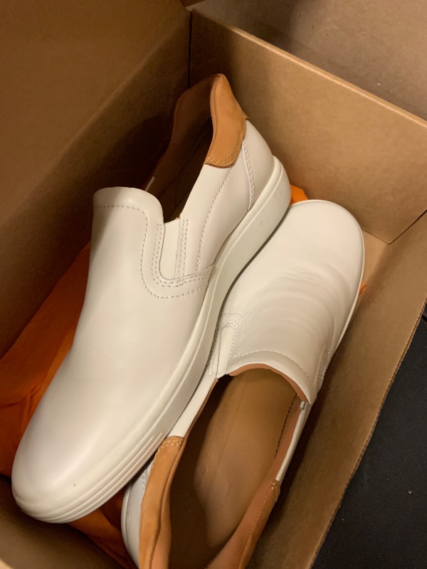 Photo 1 of ECCO Soft 7 Easy Slip On, White/Lion, 9-9.5