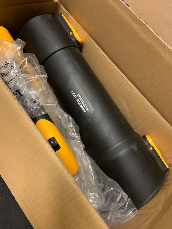 Photo 1 of HEINPRO Cordless Leaf Blower Compatible with Dewalt 20V Max Battery, 500CFM/150MPH Electric Leaf Blower Cordless, 5 Speed Modes, Battery Powered Blowers for Lawn Care, Yard (Tool Only)