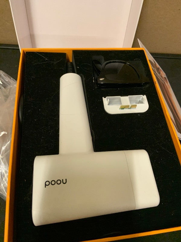 Photo 1 of Nood™ NEW Flasher Pro + Slow-Grow Serum — IPL Laser Hair Removal Device for Women & Men + After Shave Serum to Slow Hair Regrowth While Reducing Ingrown Hair & Skin Irritation — Gloss White