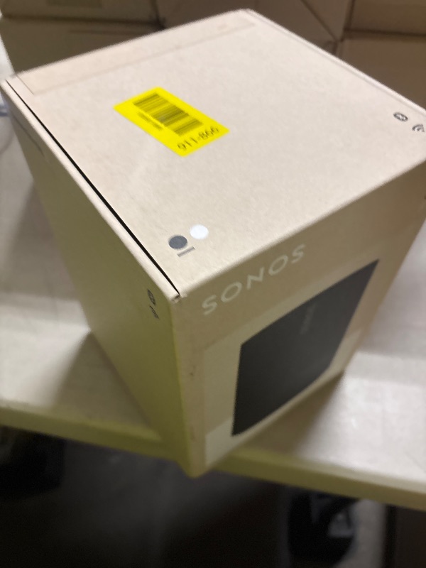 Photo 1 of Sonos Era 100 SL - Compact, Microphone-Free Speaker with WiFi, Bluetooth - Black