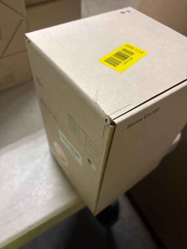 Photo 1 of Sonos Era 100 SL - Compact, Microphone-Free Speaker with WiFi, Bluetooth - White