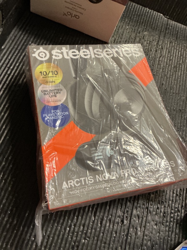 Photo 1 of SteelSeries Arctis Nova Pro Wireless Multi-System Gaming Headset - Premium Hi-Fi Drivers - Active Noise Cancellation - Infinity Power System - ClearCast Gen 2 Mic - PC, PS5, PS4, Switch, Mobile