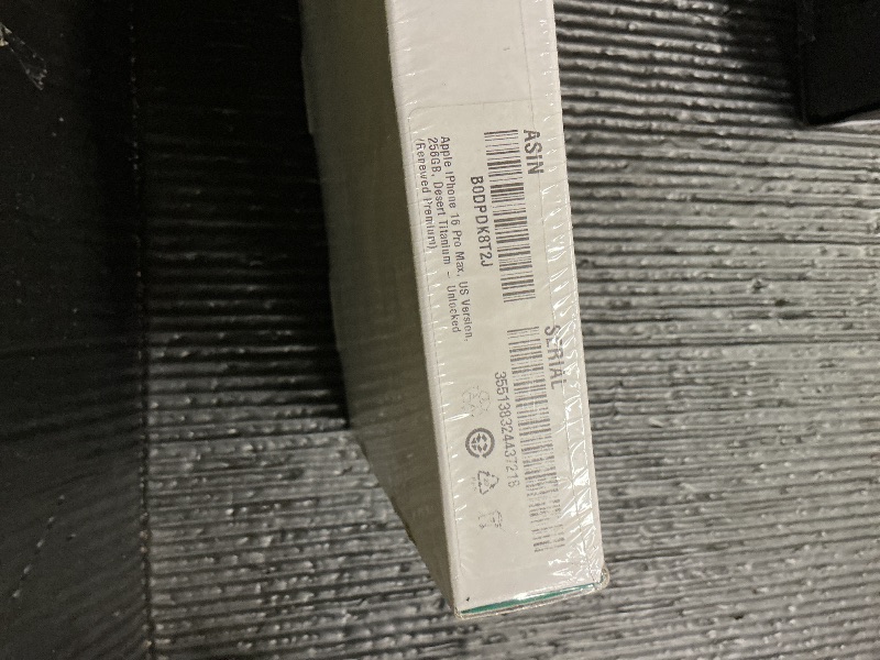 Photo 1 of Apple iPhone (Renewed Premium) 16 Pro Max, US Version, 256GB, Desert Titanium - Unlocked