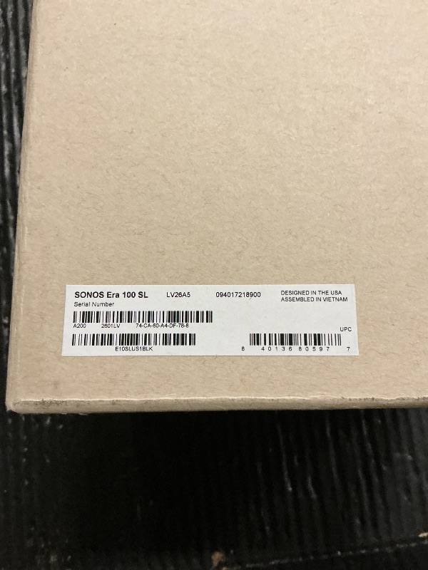 Photo 1 of Sonos Era 100 (Black)