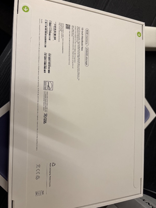 Photo 1 of 13Inch MacBook Neo 8GB Memory, 256GB Storage