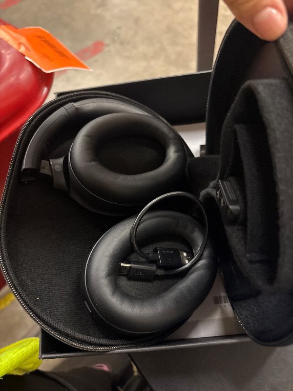 Photo 1 of Sony WH-1000XM4 Wireless Premium Noise Canceling Overhead Headphones with Mic for Phone-Call and Alexa Voice Control, Black WH1000XM4