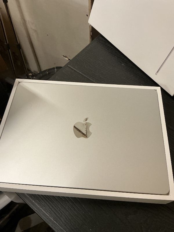 Photo 1 of Apple 2025 MacBook Air 13-inch Laptop with M4 chip: Built for Apple Intelligence, 13.6-inch Liquid Retina Display, 16GB Unified Memory, 256GB SSD Storage, 12MP Center Stage Camera, Touch ID; Midnight