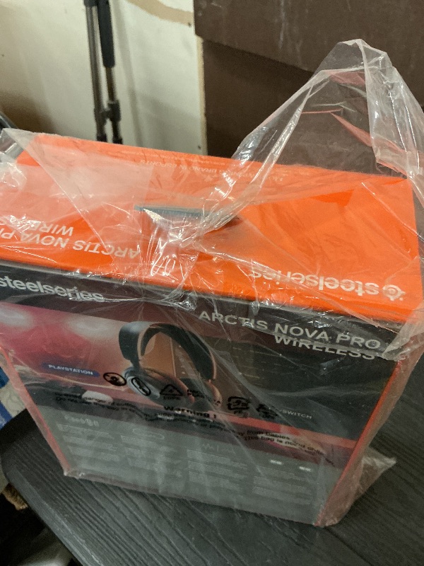 Photo 1 of SteelSeries Arctis Nova Pro Wireless Multi-System Gaming Headset - Premium Hi-Fi Drivers - Active Noise Cancellation - Infinity Power System - ClearCast Gen 2 Mic - PC, PS5, PS4, Switch, Mobile