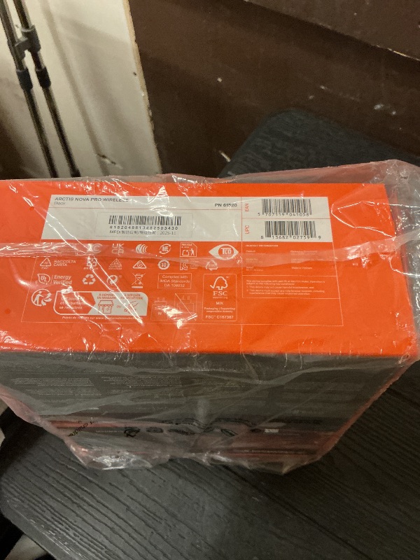 Photo 1 of SteelSeries Arctis Nova Pro Wireless Multi-System Gaming Headset - Premium Hi-Fi Drivers - Active Noise Cancellation - Infinity Power System - ClearCast Gen 2 Mic - PC, PS5, PS4, Switch, Mobile